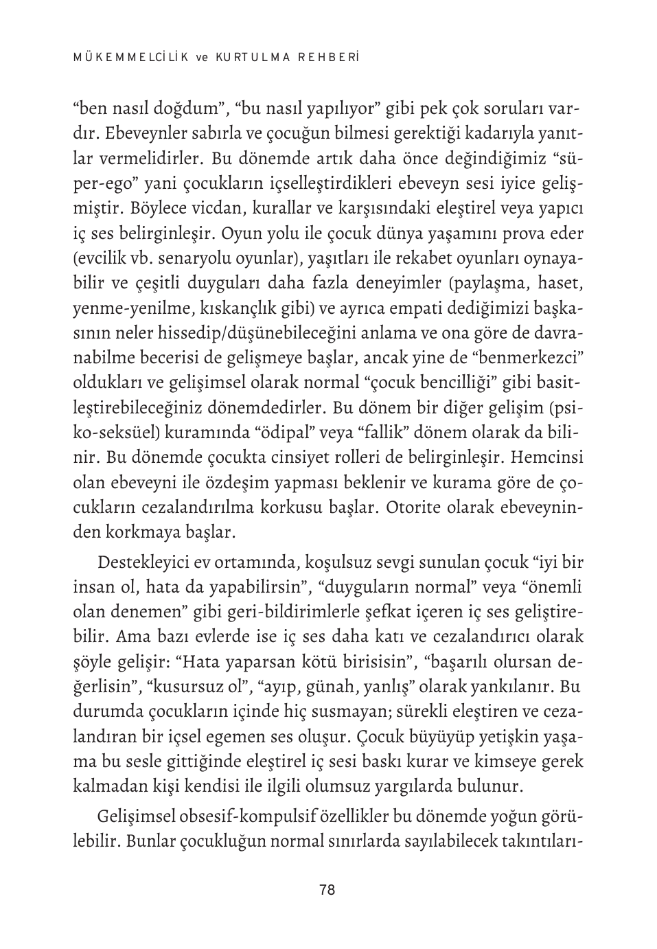 Mükemmelcilik ve Kurtulma Rehberi kitap kapağı