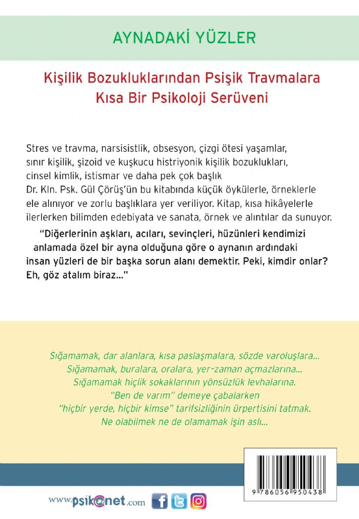 Aynadaki Yüzler - Kişilik Bozukluklarından Psişik Travmalara Kısa bir Psikoloji Serüveni – Görsel 1
