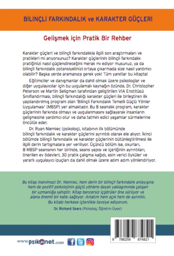 Bilinçli Farkındalık ve Karakter Güçleri – Görsel 1