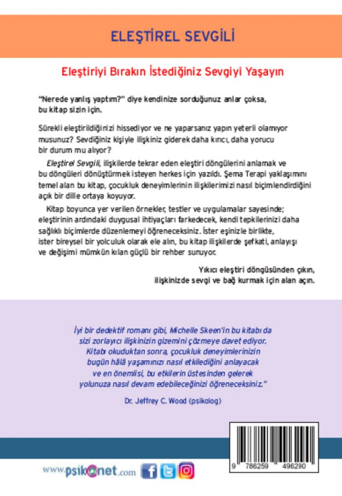 Eleştirel Sevgili - Eleştiriyi Bırakın İstediğiniz Sevgiyi Yaşayın – Görsel 1