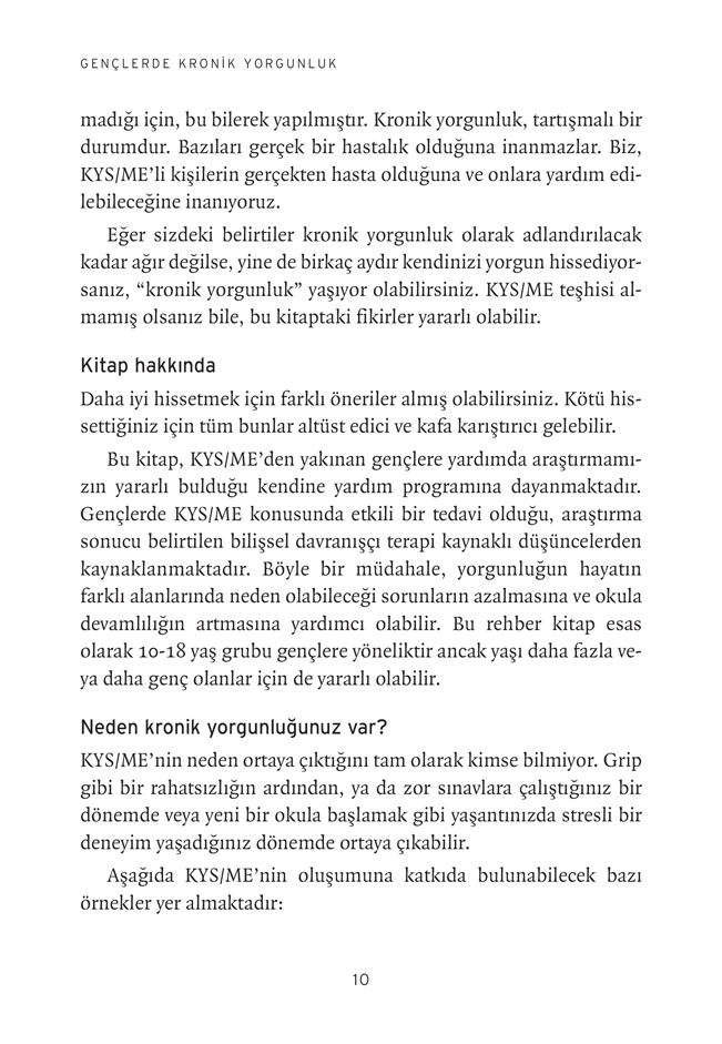 Gençlerde Kronik Yorgunluk Ve Üstesinden Gelmek – Görsel 3