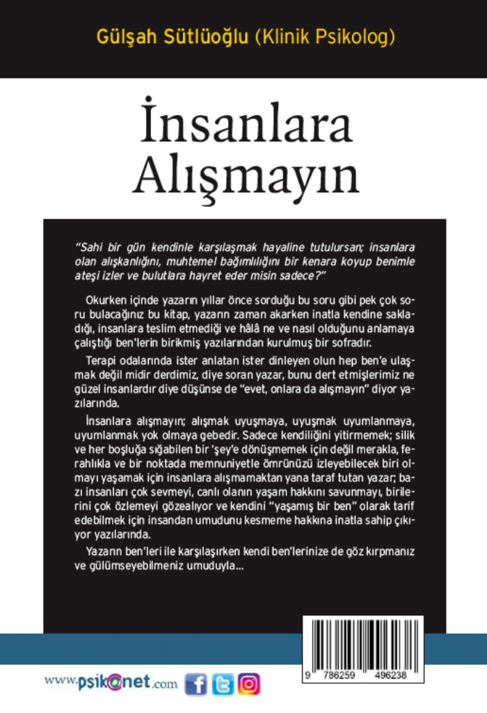 İnsanlara Alışmayın – Görsel 1