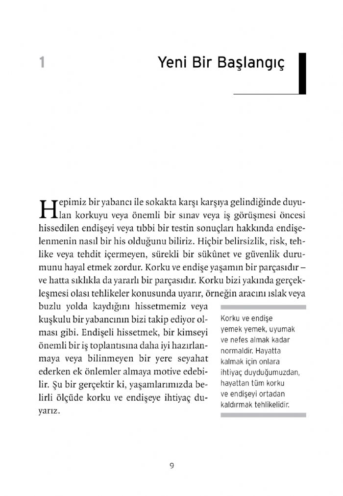 Kaygı ve Endişe Çalışma Kitabı – Görsel 2