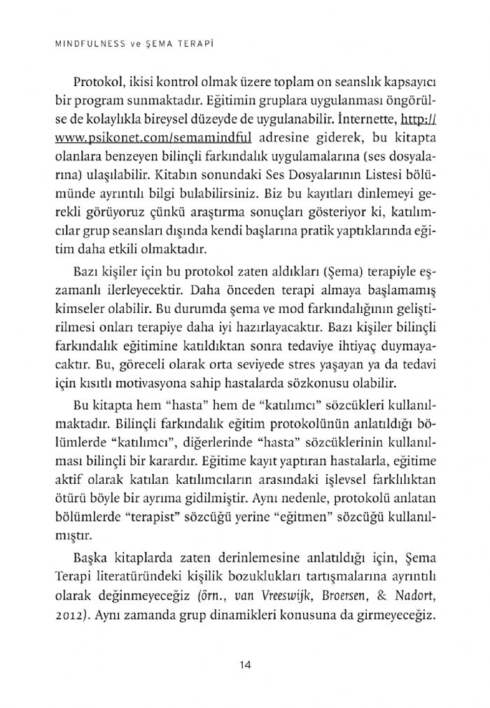 Mindfulness ve Şema Terapi Uygulama Rehberi – Görsel 3