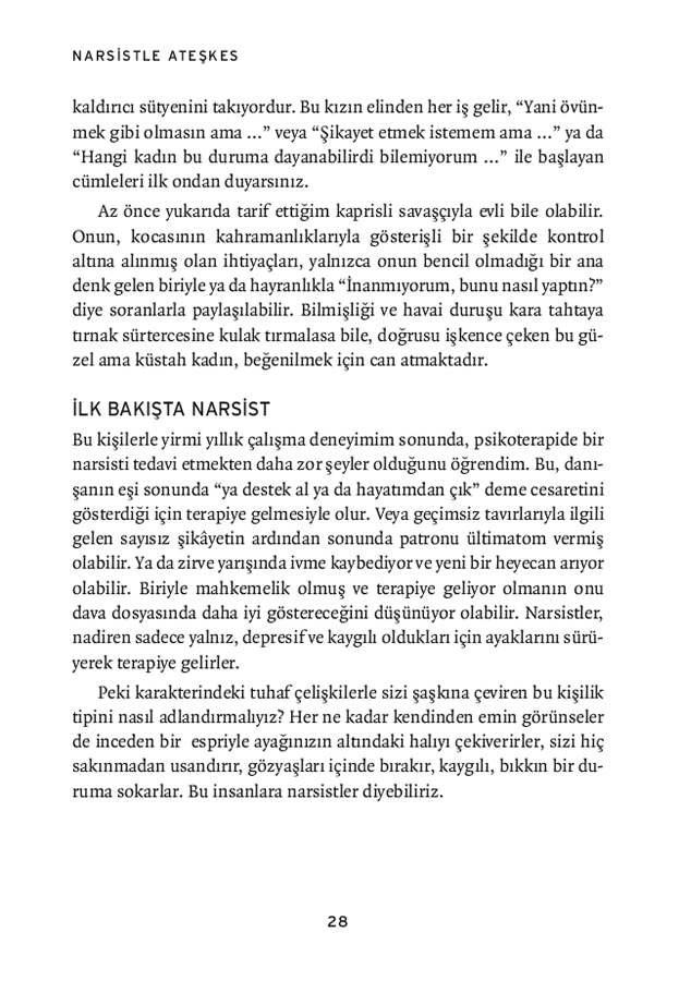Narsistle Ateşkes – Görsel 4