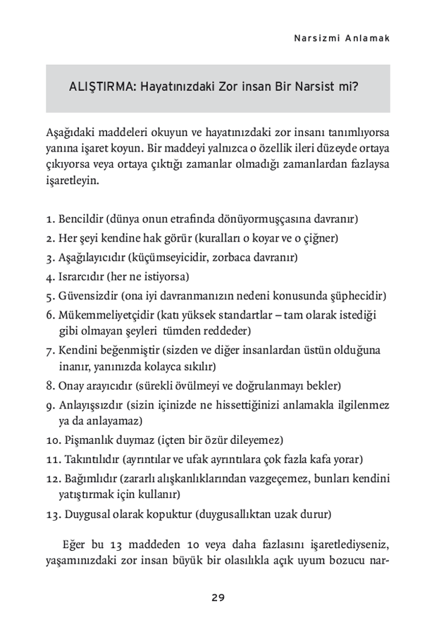 Narsistle Ateşkes – Görsel 5
