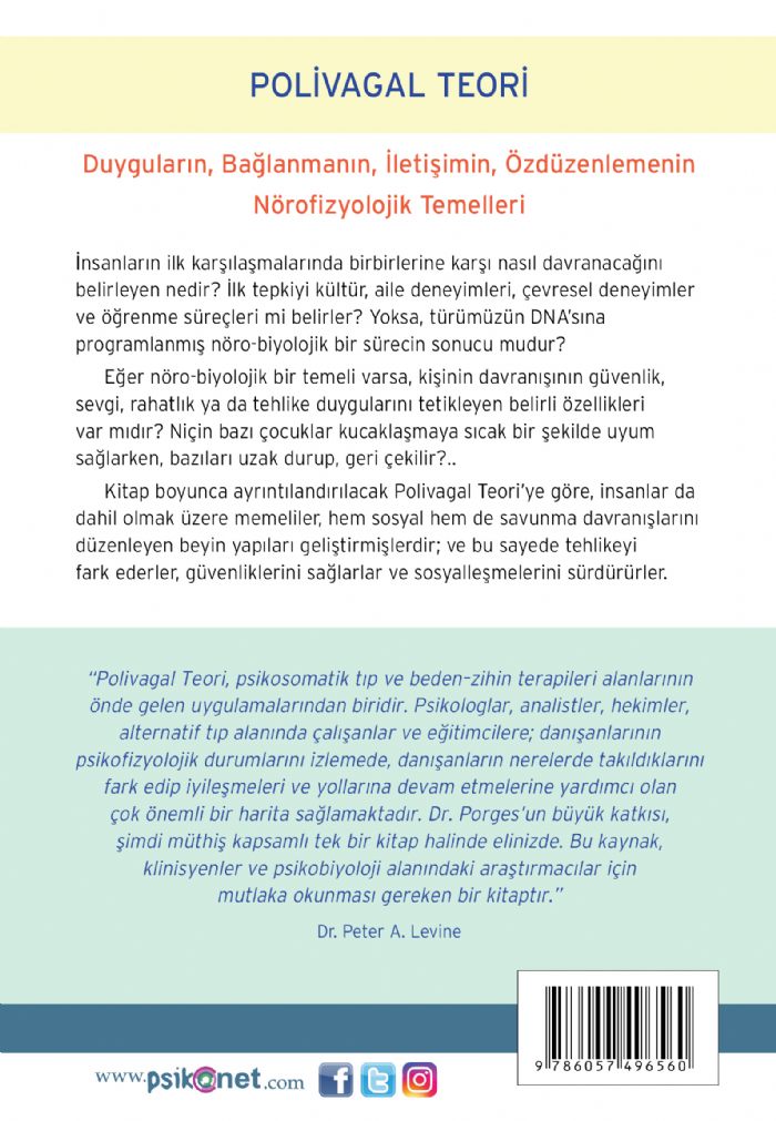 Polivagal Teori- Duyguların, Bağlanmanın, İletişimin, Özdüzenlemenin Nörofizyolojik Temelleri – Görsel 1