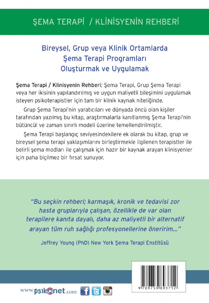 Şema Terapi Klinisyenin Rehberi – Görsel 1
