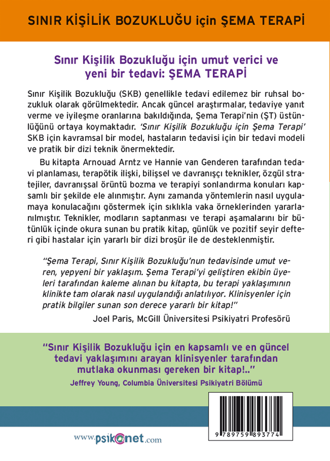 Sınır Kişilik Bozukluğu için Şema Terapi – Görsel 2
