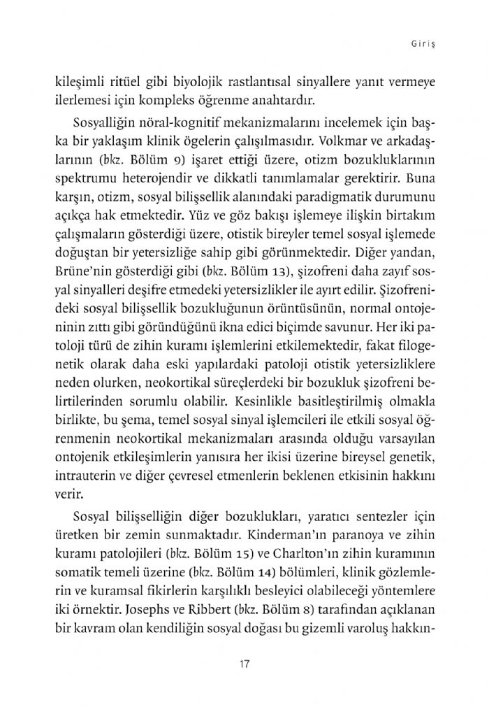 Sosyal Beyin / Evrim ve Patoloji – Görsel 4