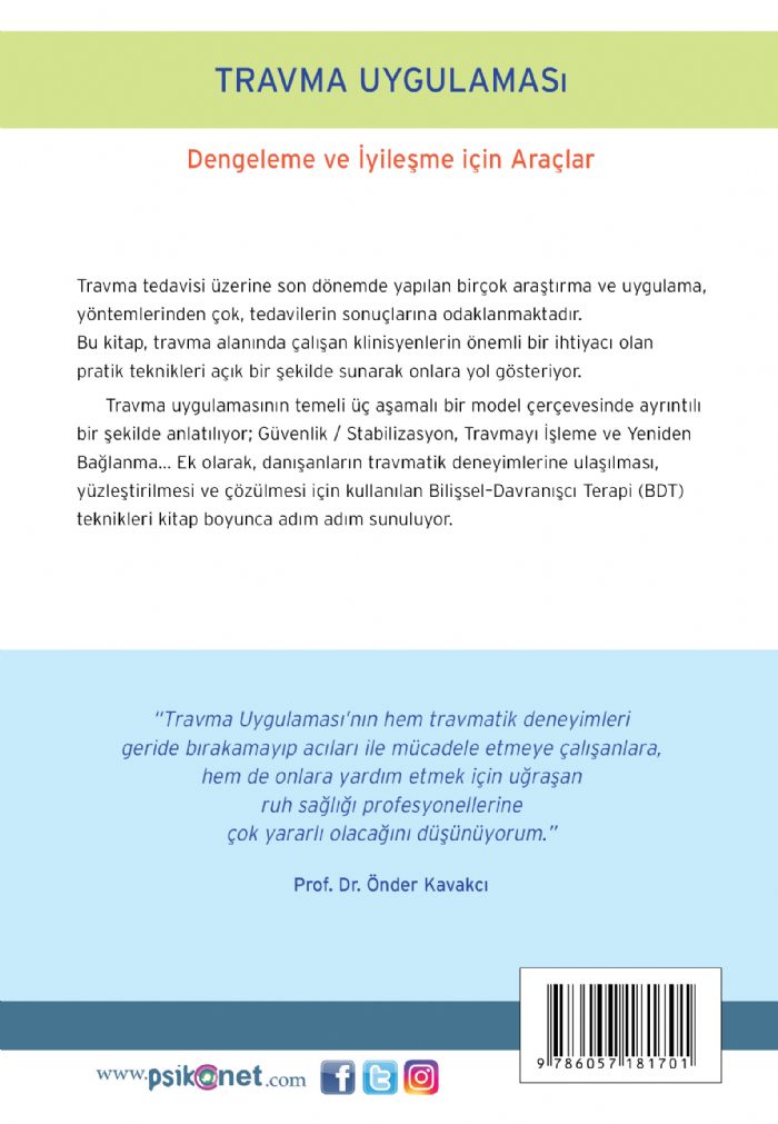 Travma Uygulaması/ Stabilizasyon ve İyileşme için Araçlar – Görsel 1