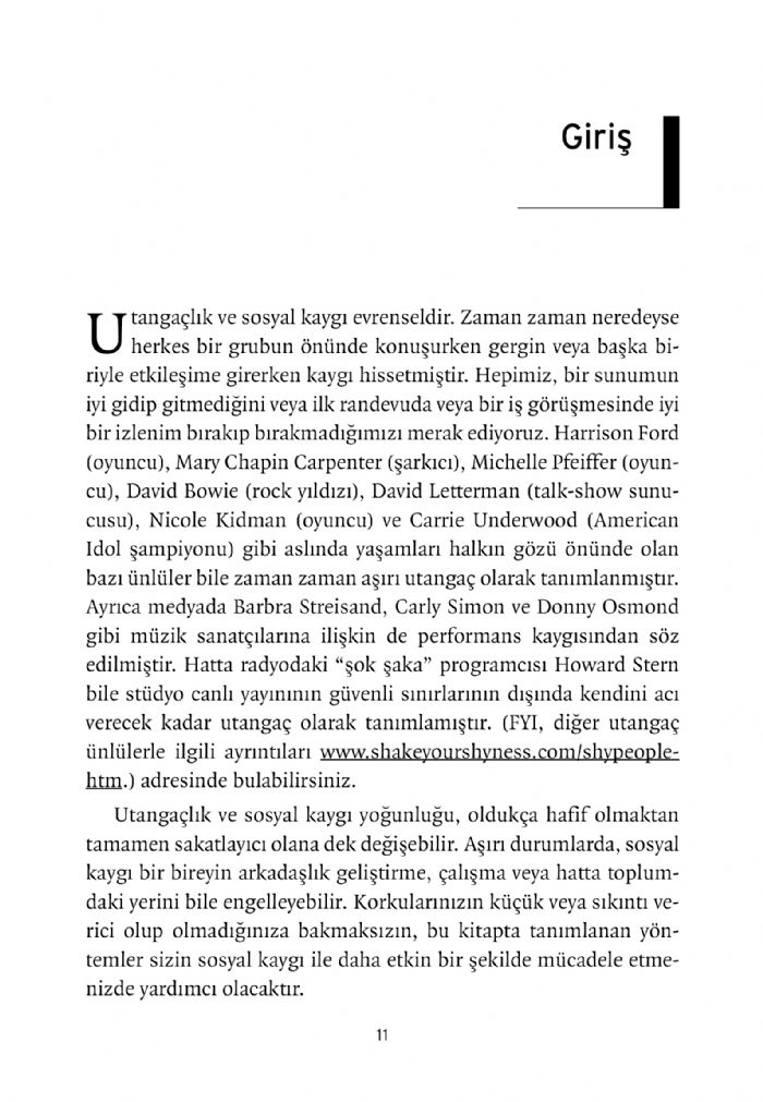 Utangaçlık ve Sosyal Kaygı Çalışma Kitabı – Görsel 2