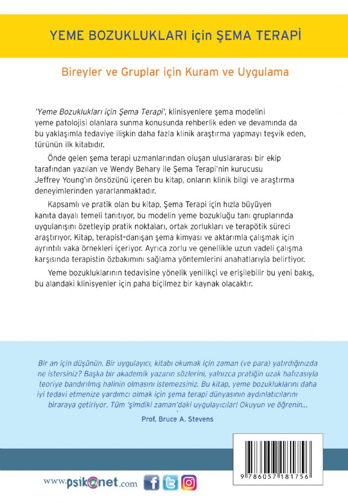 Yeme Bozuklukları İçin Şema Terapi – Görsel 1